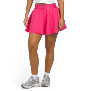 90 DEGREE BY REFLEX Raspberry Sorbet Lightstreme Hypersonic Layered Skort
